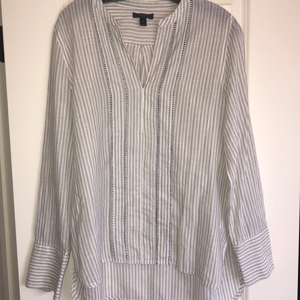 Striped J.Crew Tunic